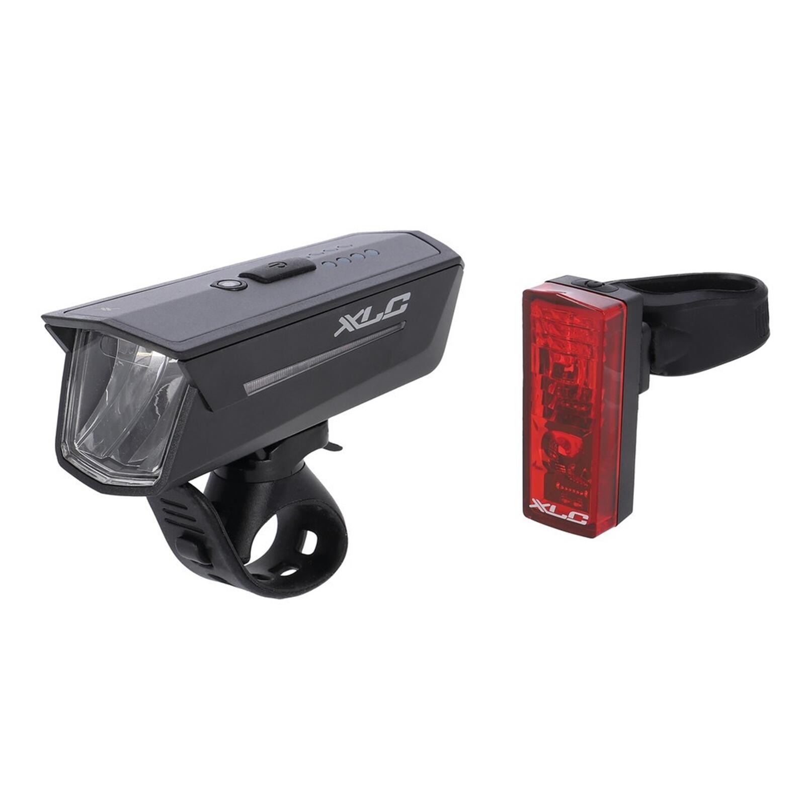 XLC Sada LED světel na kolo CL-S25+ Proxima Pro Plus USB