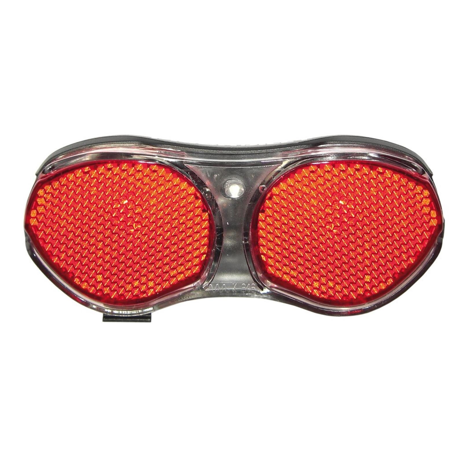 BÜCHEL Fanalino posteriore a led bici con staffa Buchel Picadilly E-Bike 6-48 v