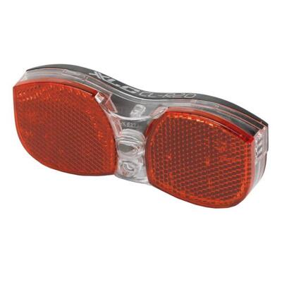 Xlc cl-r20 achterlicht voor bagagedrager, led, batterijen