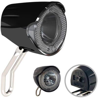 Marwi Dynamo-Scheinwerfer Union LED schwarz Standlicht Stvzo