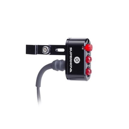 SUPERNOVA LED Rücklicht E3 Tail Light 2 Sattelstützenmontage, Schwarz