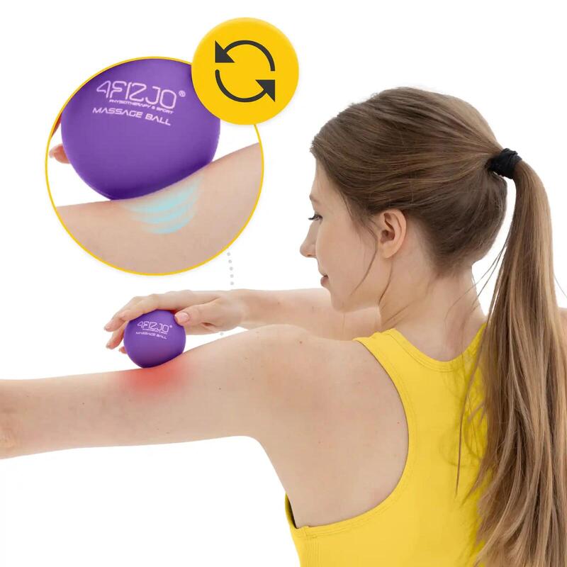 Piłeczka do masażu powięzi MASSAGE BALL 4FIZJO