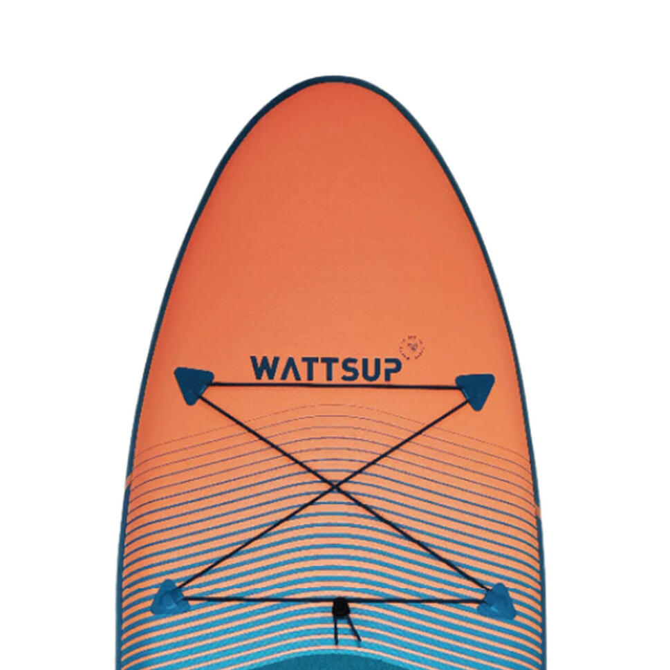 Deska SUP allround unisex WATTSUP F11 MINICOMBO z pompką elektryczną i torbą