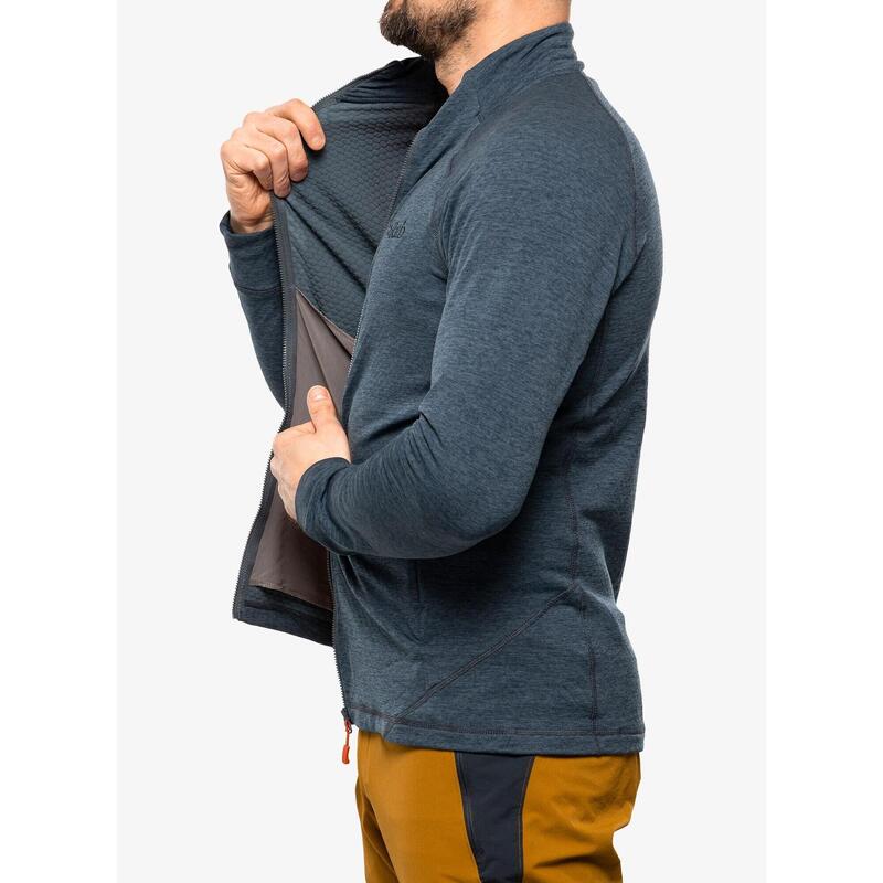 Bluza bez kaptura męska Rab Nexus Jacket