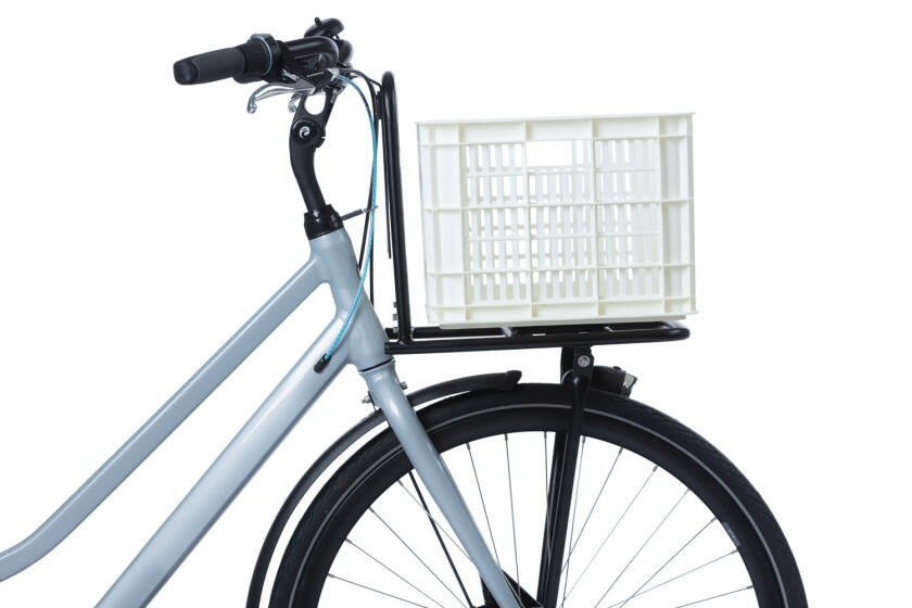 Caisse de vélo Basilic M - 29,5 litres - Boîte de transport robuste blanche 4/7