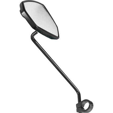 Lusterko rowerowe lewe stalowe plastikowe Ergotec M-77 L
