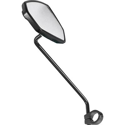 Fietsspiegel links staal plastic ergotec m-77 l
