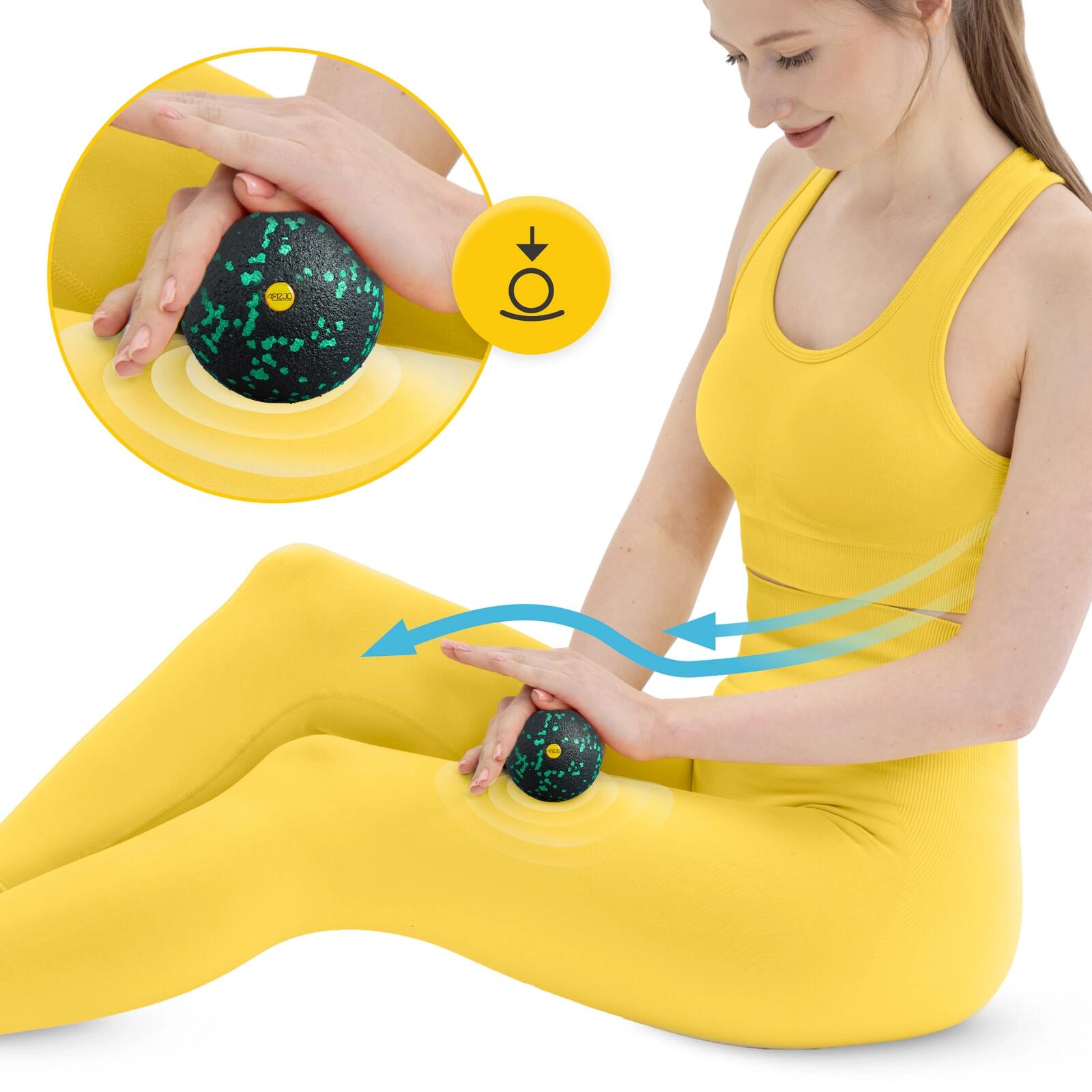 Faszienball 12cm EPP Massageball Triggerpunkt Selbstmassage Profi 4FIZJO 3/7