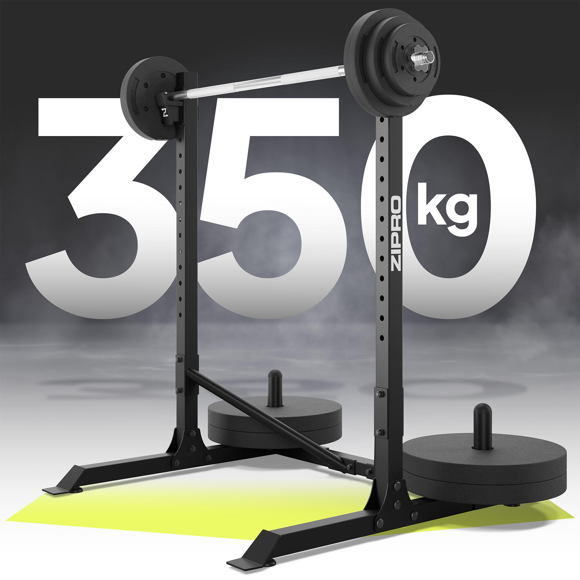 Rack de musculation Zipro avec rack pour poids 250kg 2/8