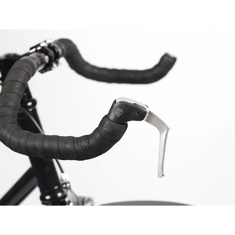 TT-Levers racefiets remhendel voor stuuruiteinde - aluminium - zilver 2/2