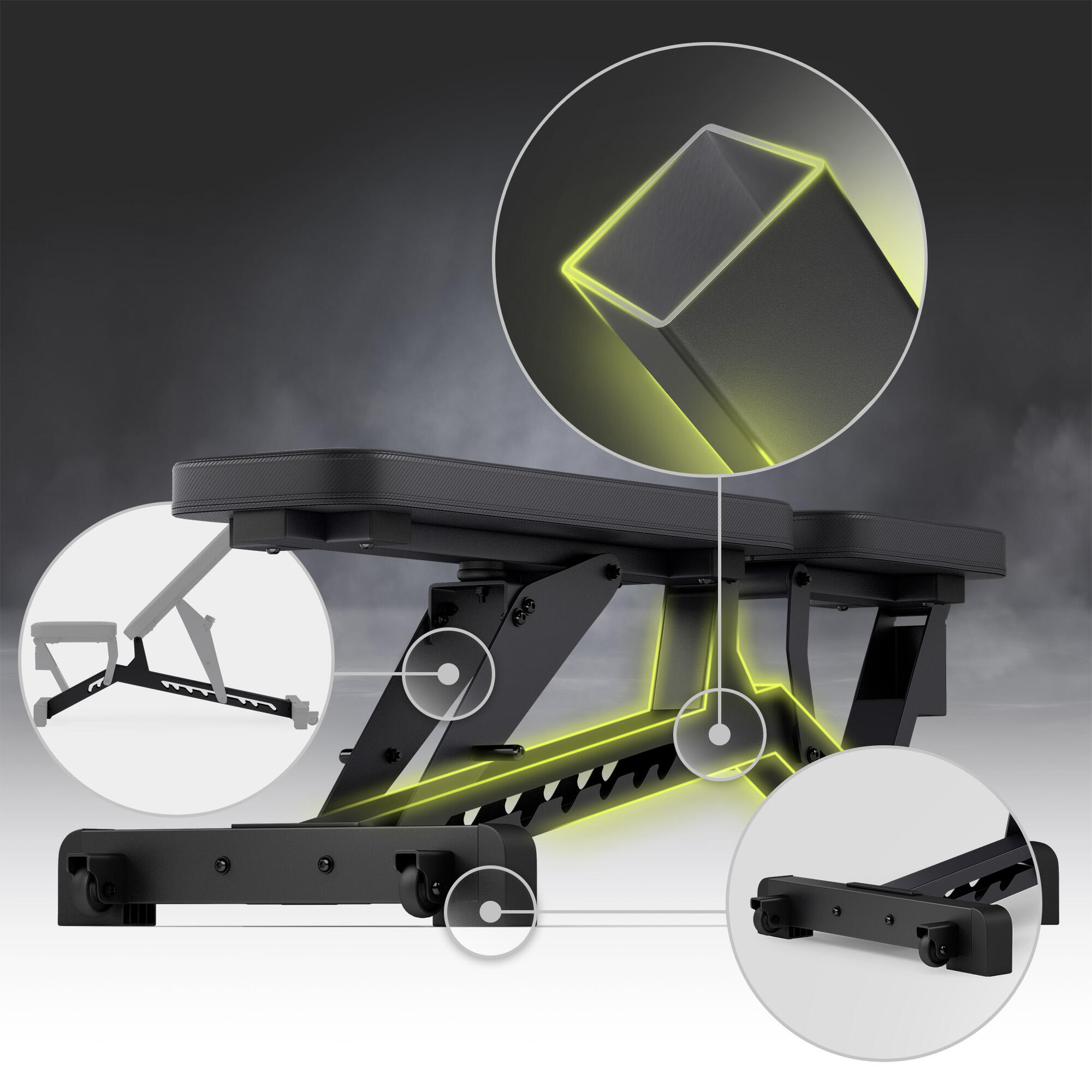 Конструкция скамьи Zipro Pumpiron