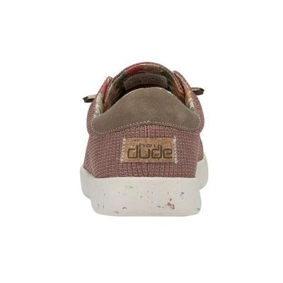 Zapatillas Hombre Hey Dude Kob Eco Rojo