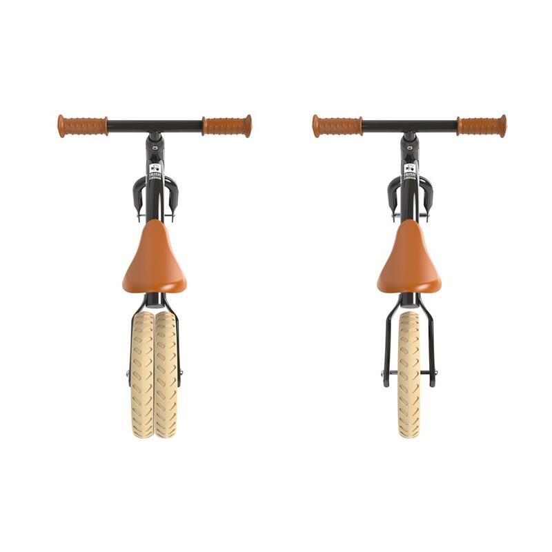 BICICLETA EQUILIBRIO SIN PEDALES PARA NIÑOS YVOLUTION YVELO JUNIOR AIR NEGRA 3/6