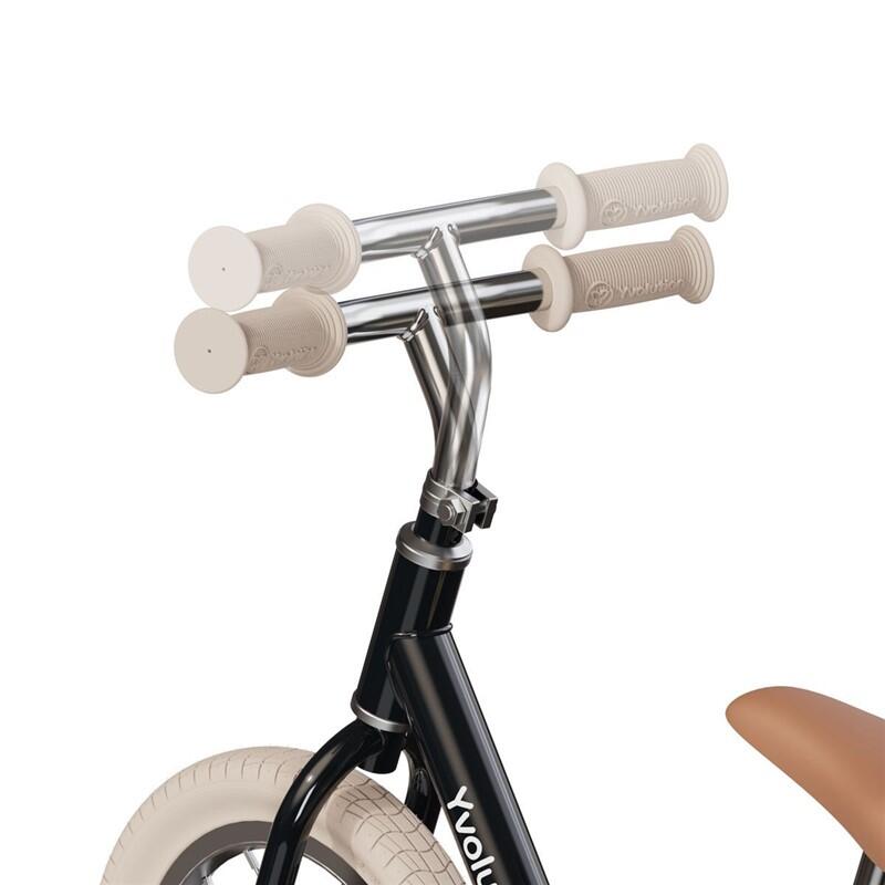 Bicicleta de equilíbrio vintage para criança Yvolution Classic Black 3/6