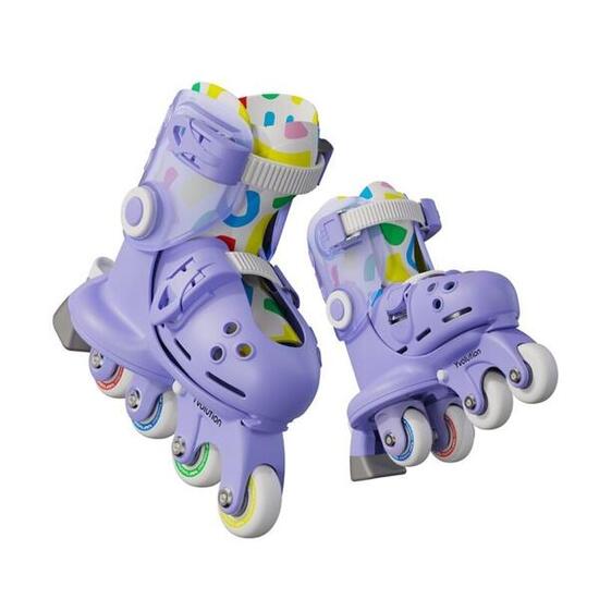 PATINES AJUSTABLES Y EVOLUTIVOS TWISTA T.30-34 PARA NIÑOS YVOLUTION AZUL