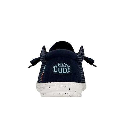 Zapatillas Lona Hombre Hey Dude Wally Sport Azul