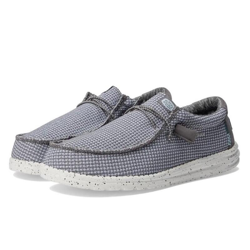 Canvas Sneakers Heren Hey Dude Wally Sport Grijs 2/5