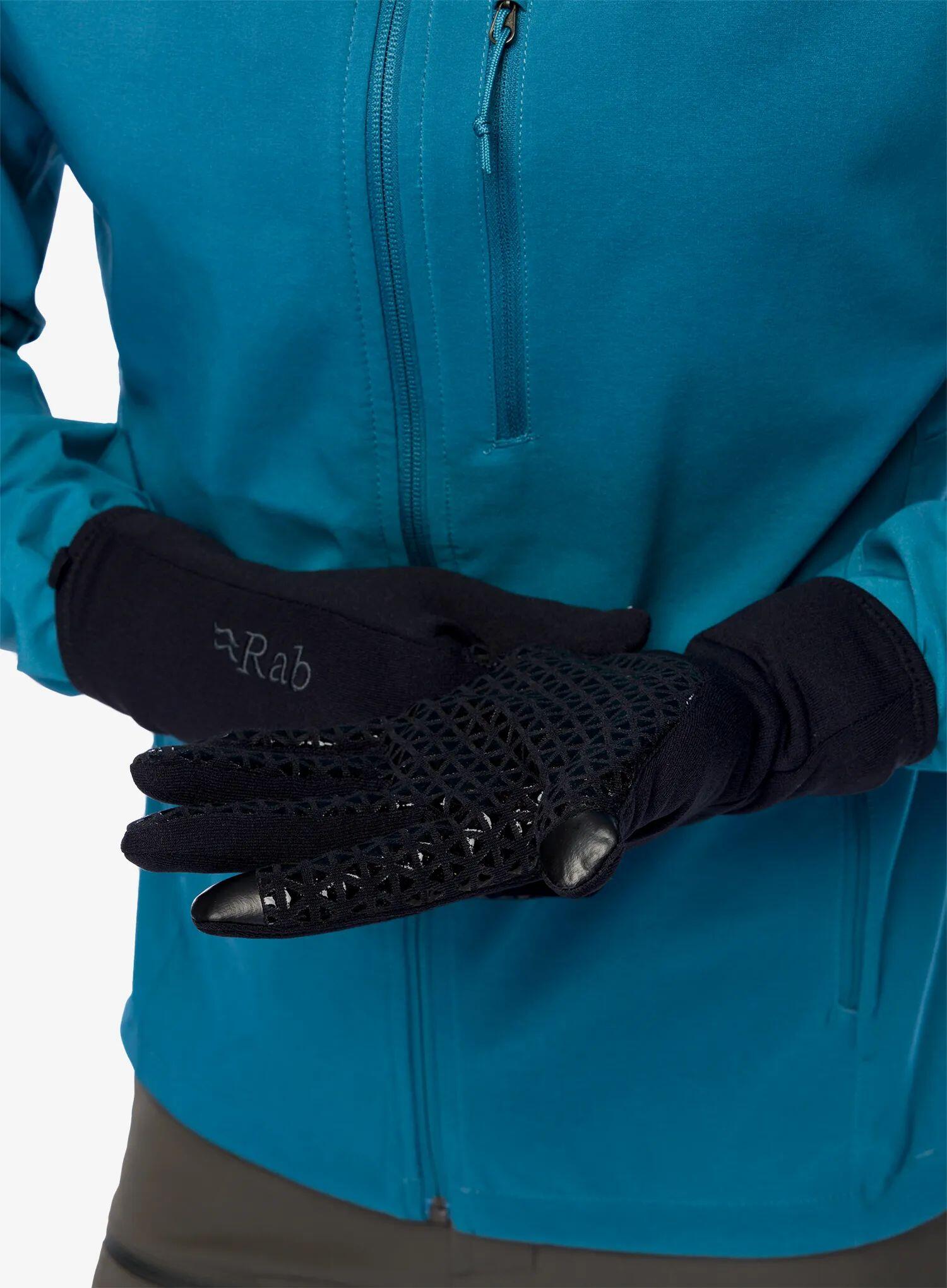 Gants de trekking Rab Power Stretch Contact Grip pour hommes 5/7