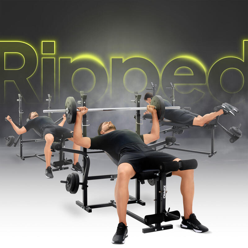Bancă bodybuilding Zipro Ripped multiposizione multifunctionala
