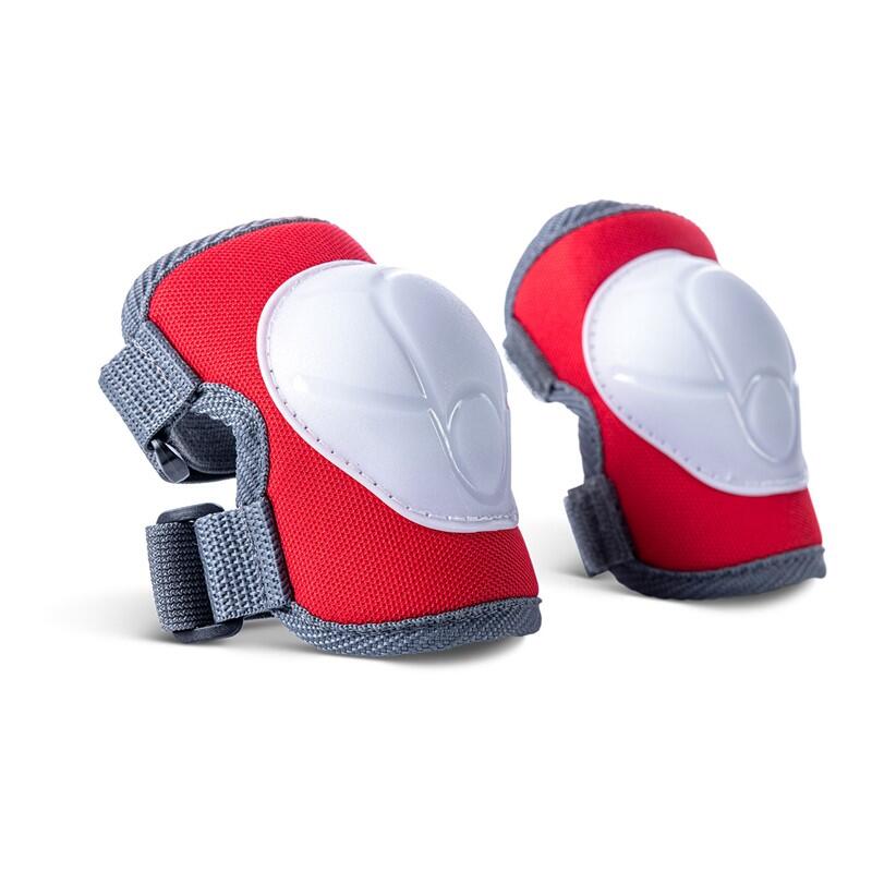 PROTECCIONES CODOS, MUÑECAS Y RODILLAS PARA NIÑOS YVOLUTION ROJO 2/2