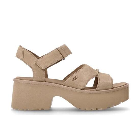Sandalias Planas Mujer Ugg Beige
