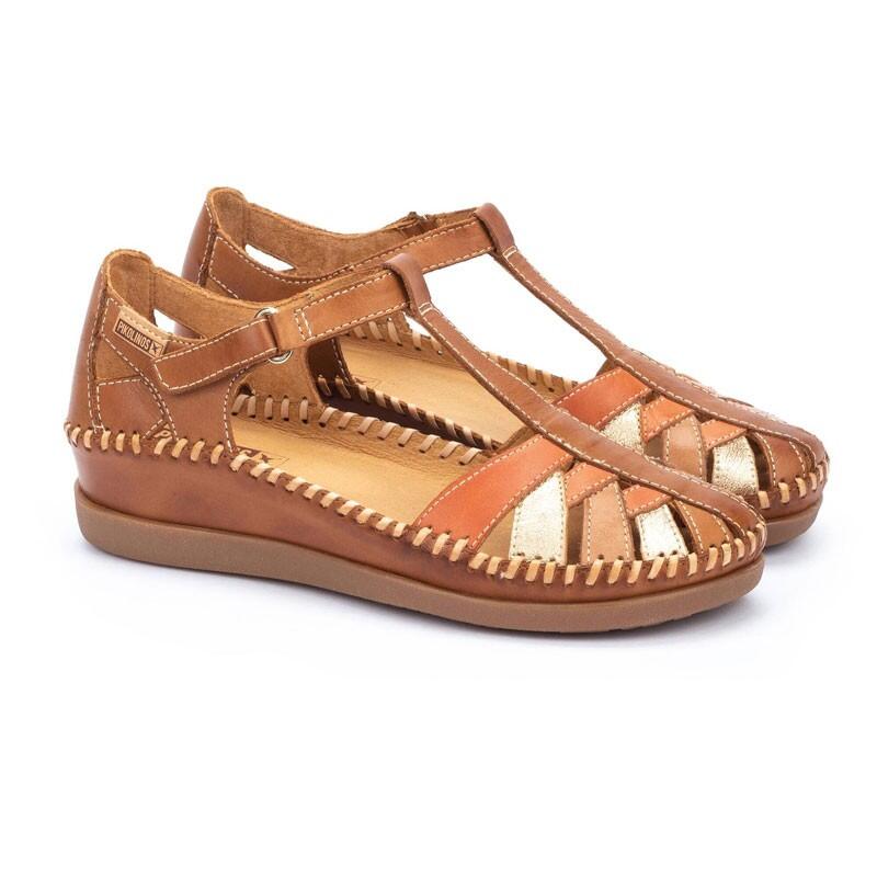 Sandales Plates Femme Pikolinos W8k-0705 Marron 3/5