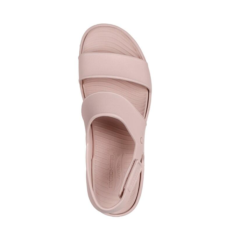 SandÁlias Rasas Mulher Skechers  Cinzento 4/5