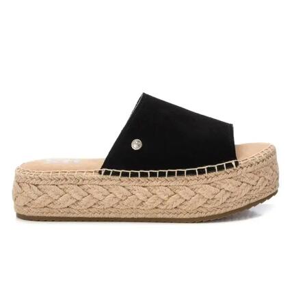 Flache Sandalen Damen Xti Schwarz