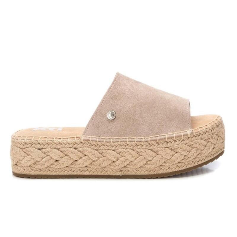 Sandalias Planas Mujer Xti  Beige 4/4