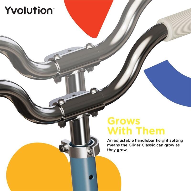 Scooter YVOLUTION Classic Blue de 3 rodas para criança 4/5