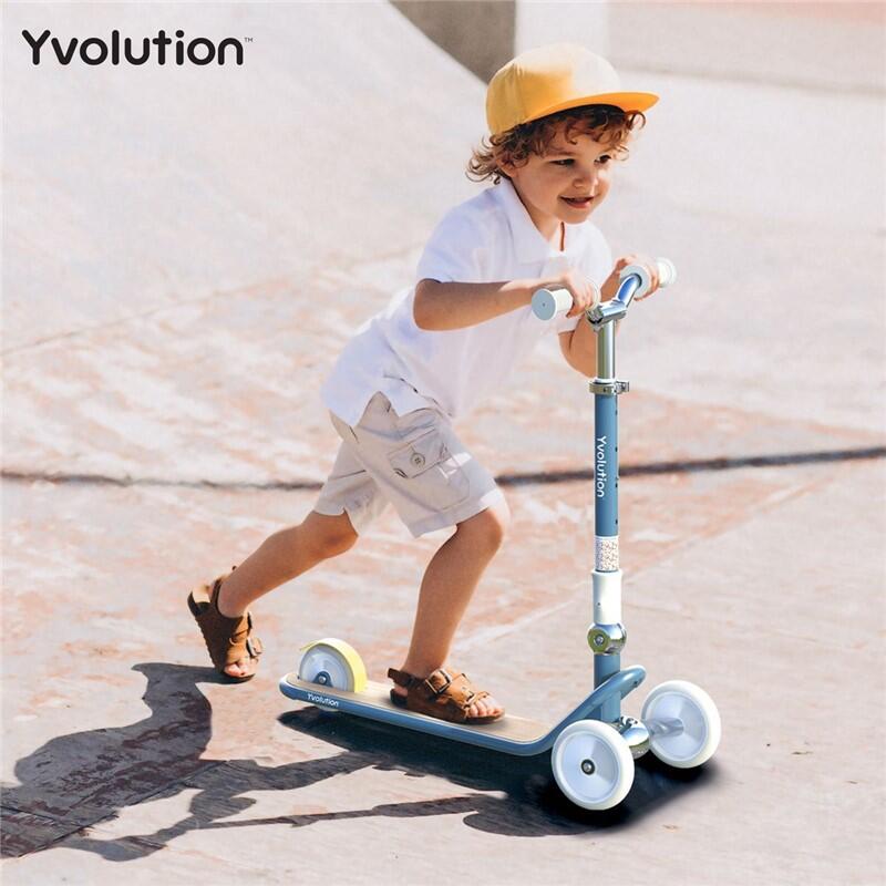 Scooter YVOLUTION Classic Blue de 3 rodas para criança 5/5