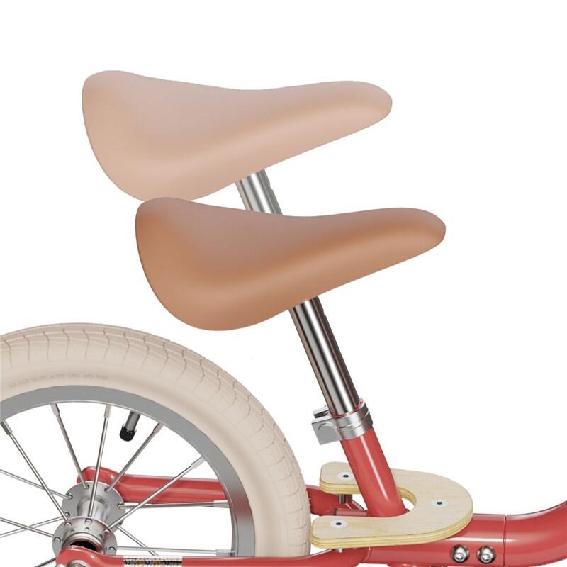 BICICLETA EQUILIBRIO SIN PEDALES VINTAGE PARA NIÑOS YVOLUTION CLASSIC ROJA 4/6