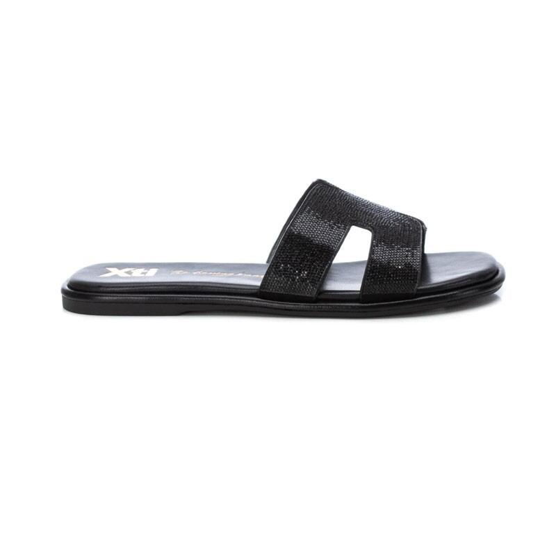 Sandalias Planas Mujer Xti  Negro 3/4