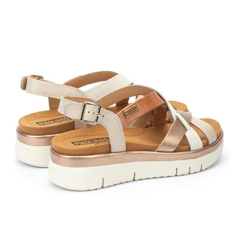 Sandali Bassi Donna Pikolinos W4n-0650 Beige 3/5