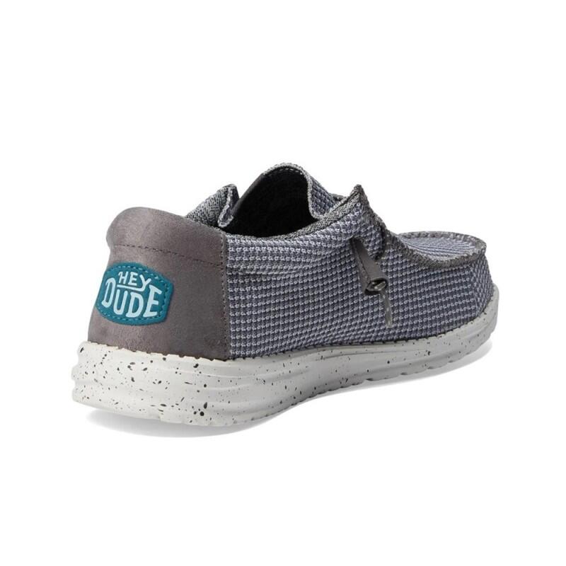 Canvas Sneakers Heren Hey Dude Wally Sport Grijs 4/5