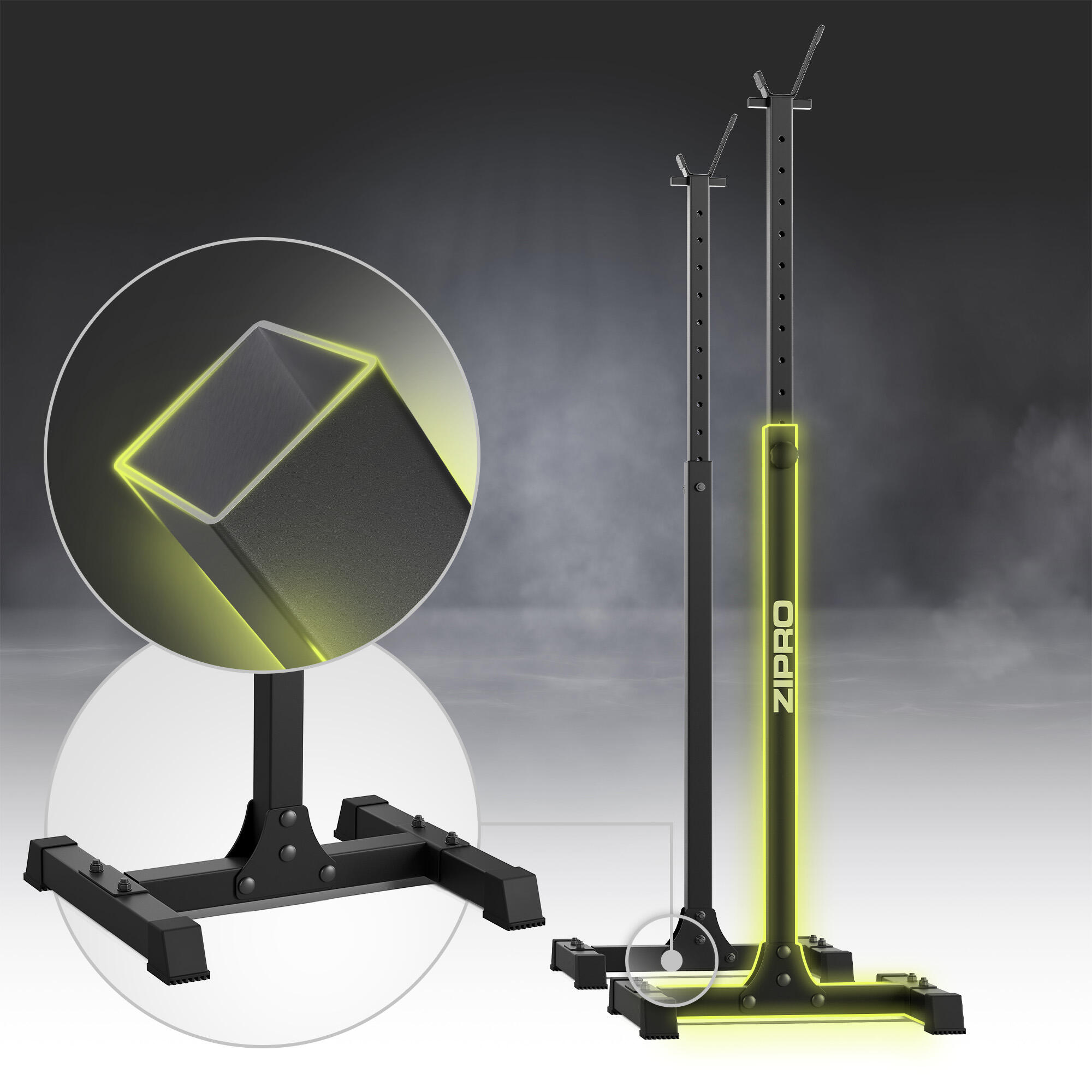 Rack de musculation rétractable Zipro 120 kg 4/8