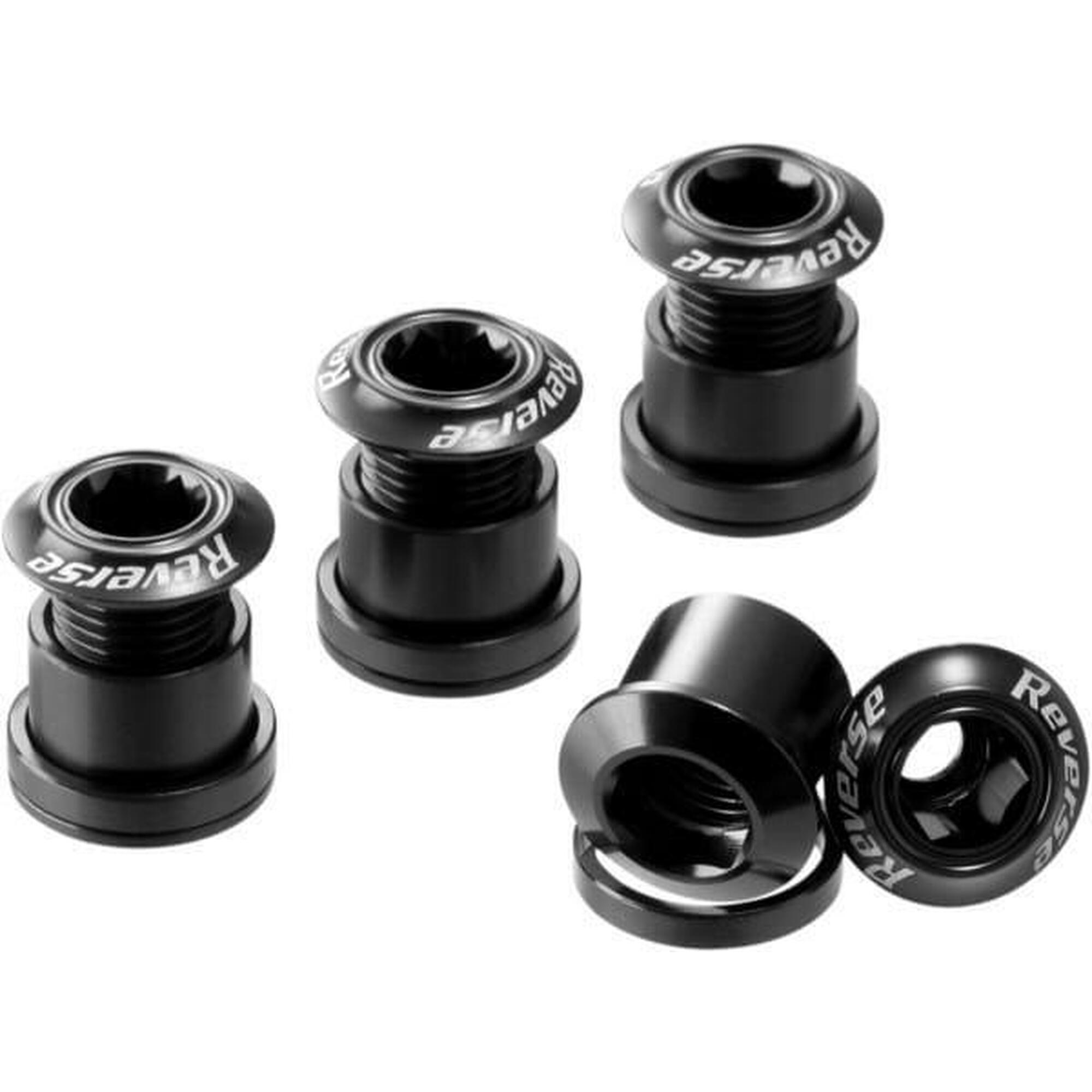 Jeu de boulons de plateau - 7mm - noir      1290€ 1490€ -13%    * La vente débute le 06/06/2025    REVERSE Jeu de boulons de plateau - 7mm - noirVendu exclusivement en ligne   