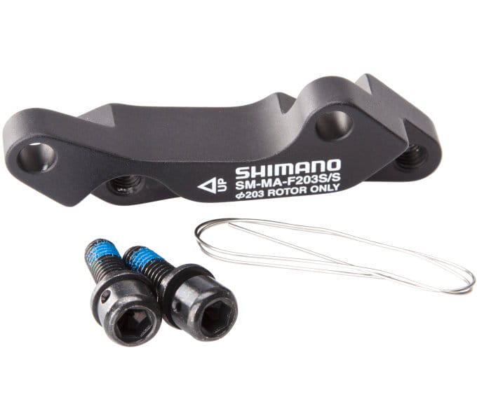 Adapter Scheibenbremse hinten Shimano ma-r203s pour br-m 203 mm 3/5
