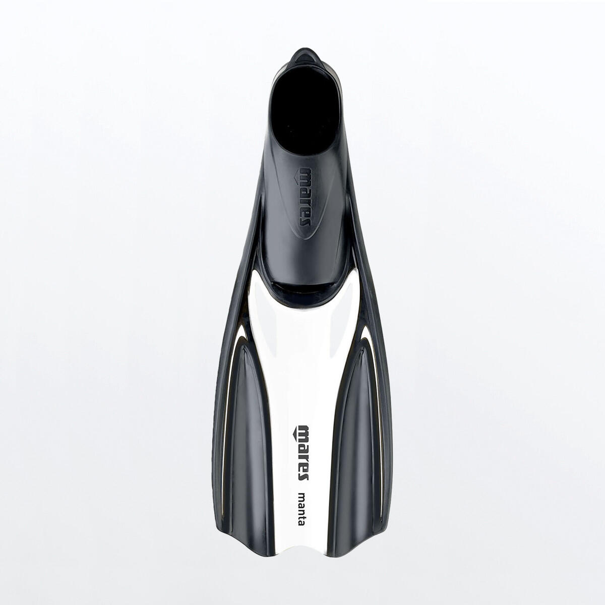 Palmes Enfant Snorkeling MANTA Jr. Blanc 2/5