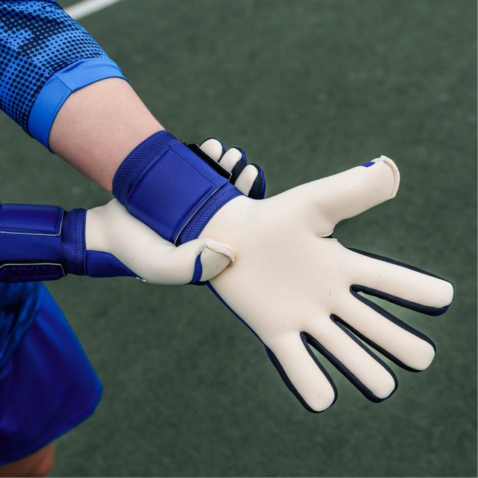 Guantes de portero de fútbol Blue BEAST 3.0 para adulto 4/7