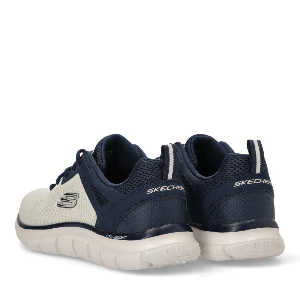 Deportivas Cómodas Hombre Suela Plana - Modelo 232698 Blanco 4/7