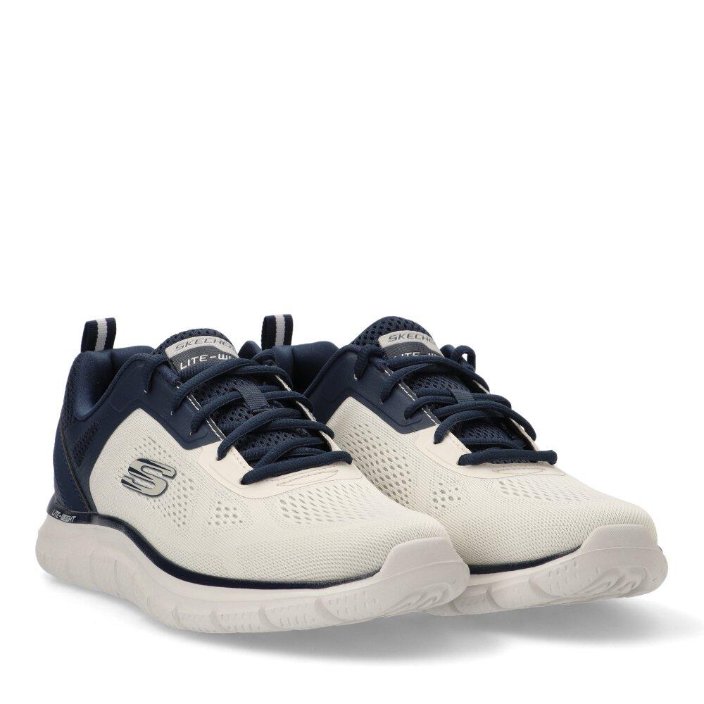 Deportivas Cómodas Hombre Suela Plana - Modelo 232698 Blanco 2/7