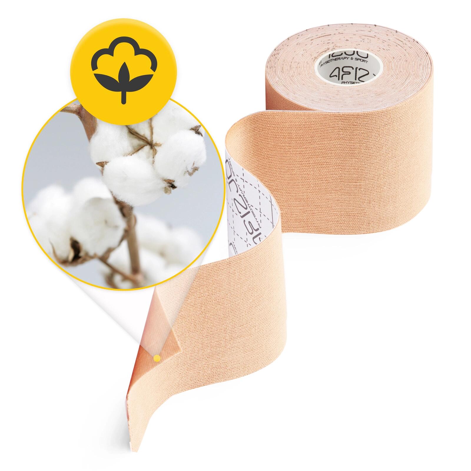 Kinesiologie Tape 7,5 cm x 5 m Physiotape Wasserfest Sporttape 4FIZJO 5/7