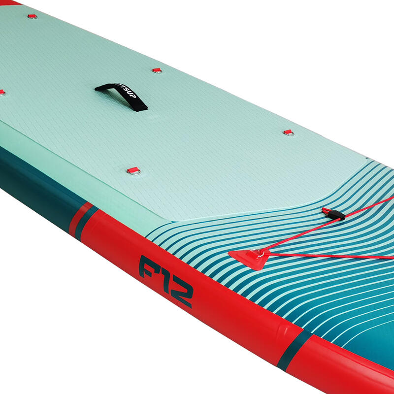 Deska SUP touringowa unisex WATTSUP F12 COMBO z pompką elektryczną i torbą
