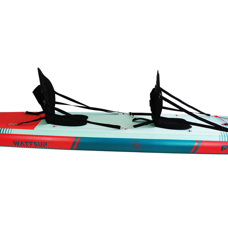Deska SUP touringowa unisex WATTSUP F12 COMBO z pompką elektryczną i torbą