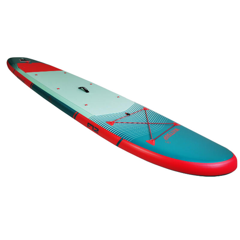 Deska SUP touringowa unisex WATTSUP F12 COMBO z pompką elektryczną i torbą
