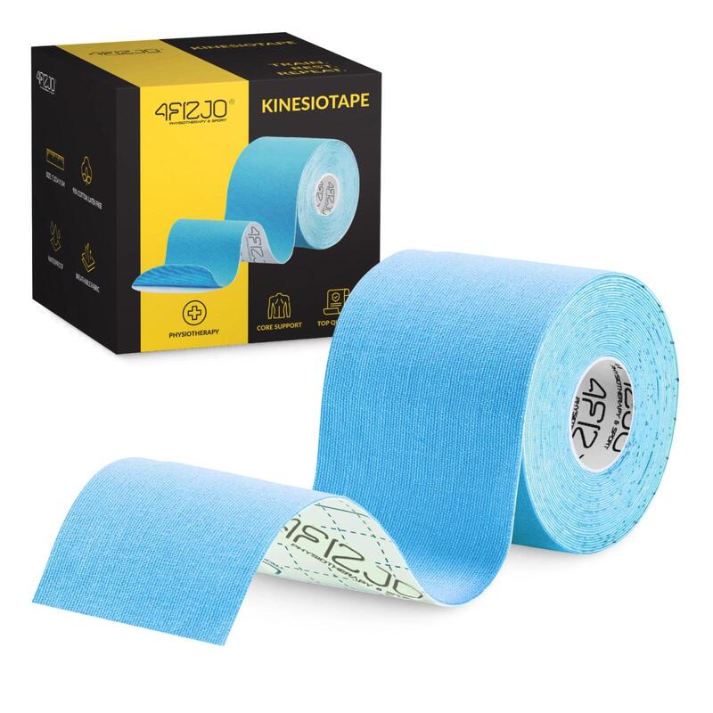Tejpy do kinesiotapinu ciała i stabilizacji 4FIZJO 7,5 cm x 5 m