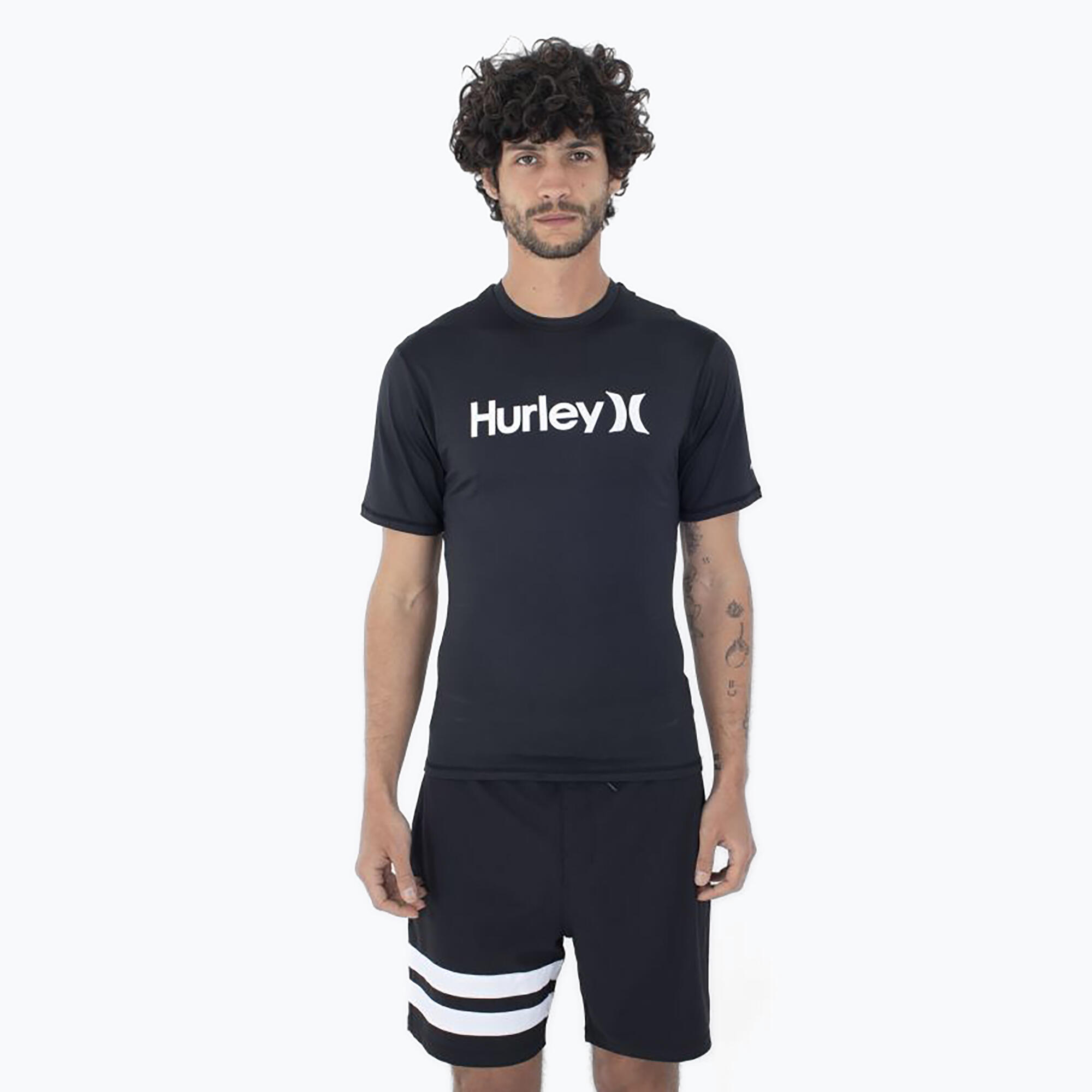 HURLEY Rashguard Hurley O&O Quickdry da uomo