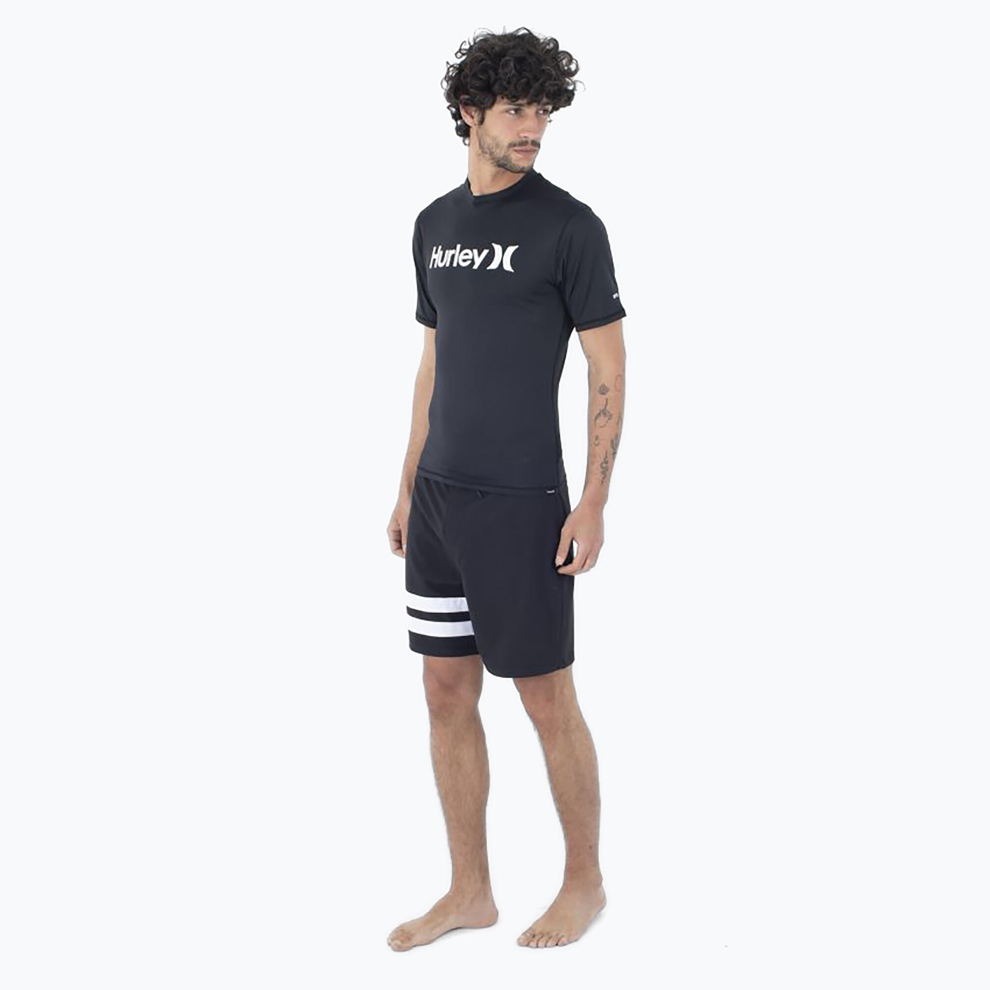 Camiseta de protección contra erupciones Hurley O&O Quickdry para hombre 2/5