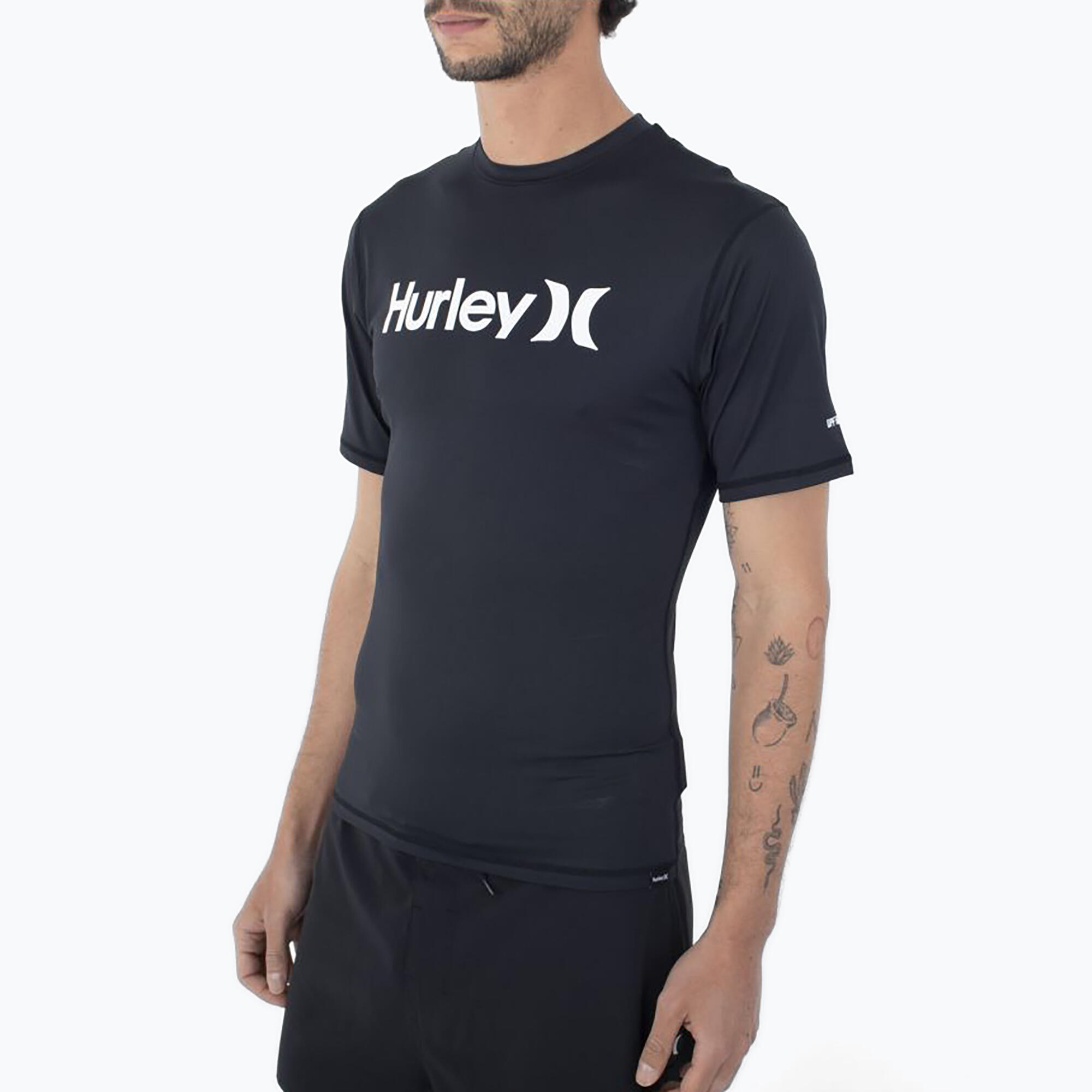 Camiseta de protección contra erupciones Hurley O&O Quickdry para hombre 4/5